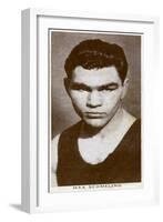 Max Schmeling, German Boxer, 1938-null-Framed Giclee Print