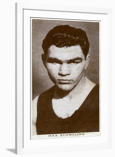 Max Schmeling, German Boxer, 1938-null-Framed Giclee Print