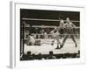 Max Schmeling on the Floor for a Count of Nine in His Match with Max Baer-null-Framed Photo