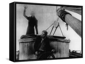 Max Schreck and Max Nemetz: Nosferatu, Eine Symphonie Des Grauens, 1922-null-Framed Stretched Canvas