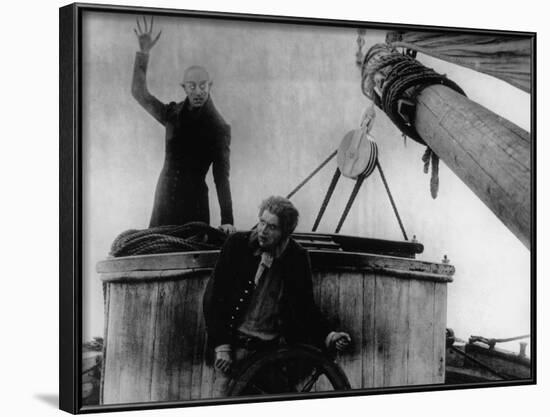 Max Schreck and Max Nemetz: Nosferatu, Eine Symphonie Des Grauens, 1922-null-Framed Photographic Print