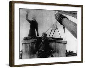 Max Schreck and Max Nemetz: Nosferatu, Eine Symphonie Des Grauens, 1922-null-Framed Photographic Print