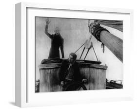 Max Schreck and Max Nemetz: Nosferatu, Eine Symphonie Des Grauens, 1922-null-Framed Photographic Print