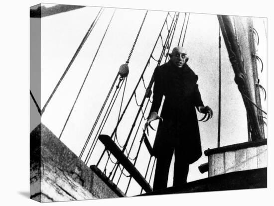 Max Schreck. "Nosferatu" 1922, "Nosferatu, Eine Symphonie Des Grauens" Directed by F. W. Murnau-null-Stretched Canvas