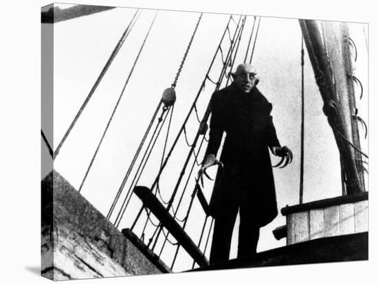 Max Schreck. "Nosferatu" 1922, "Nosferatu, Eine Symphonie Des Grauens" Directed by F. W. Murnau-null-Stretched Canvas