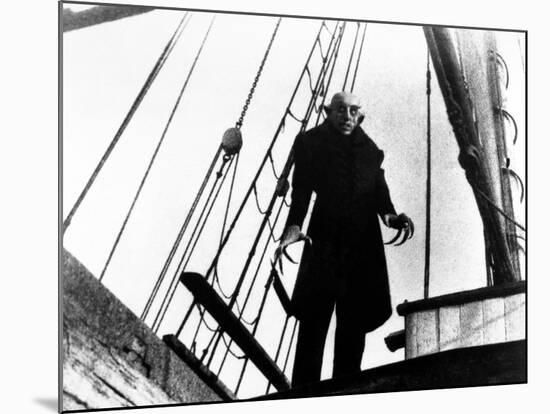 Max Schreck. "Nosferatu" 1922, "Nosferatu, Eine Symphonie Des Grauens" Directed by F. W. Murnau-null-Mounted Photographic Print
