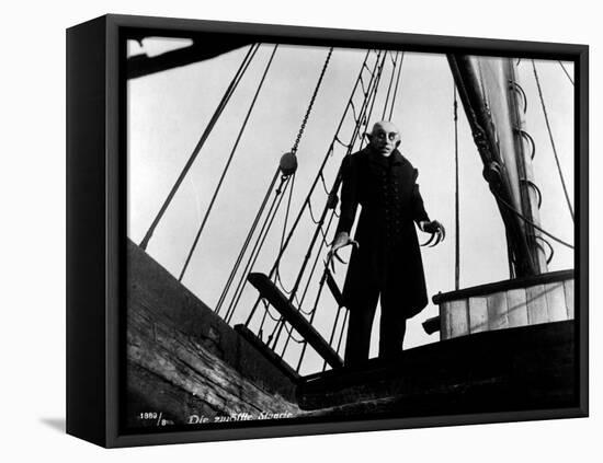 Max Schreck: Nosferatu, Eine Symphonie Des Grauens, 1922-null-Framed Stretched Canvas