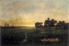 Potomac Flats (Oil on Canvas)-Max Weyl-Framed Stretched Canvas