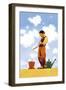 Brown Frame