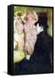 Maxim Dethomas-Henri de Toulouse-Lautrec-Framed Stretched Canvas