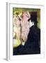 Maxim Dethomas-Henri de Toulouse-Lautrec-Framed Art Print