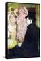 Maxim Dethomas-Henri de Toulouse-Lautrec-Framed Stretched Canvas