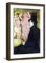 Maxim Dethomas-Henri de Toulouse-Lautrec-Framed Art Print