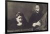 Maxim Gorky and Stepan Skitalets-null-Framed Photographic Print