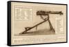 Maxim Gun Diagrammatic View of the Gun and its Mechanics-null-Framed Stretched Canvas