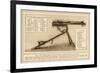 Maxim Gun Diagrammatic View of the Gun and its Mechanics-null-Framed Premium Giclee Print