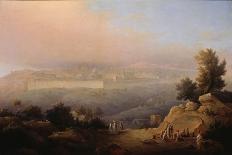 View of Jerusalem, 1821-Maxim Nikiphorovich Vorobyev-Giclee Print