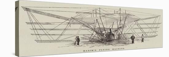 Maxim's Flying Machine-null-Stretched Canvas