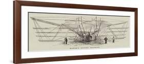 Maxim's Flying Machine-null-Framed Giclee Print