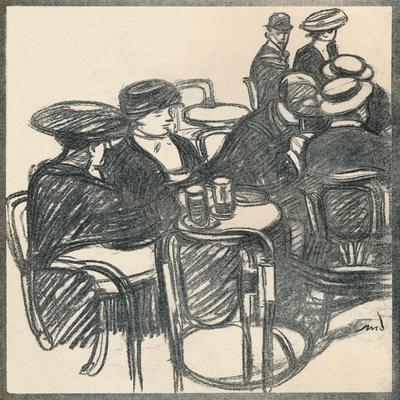 Terrasse De Café', c1920, (1923)