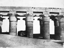 Temple Ruins, Egypt, 1852-Maxime Du Camp-Giclee Print