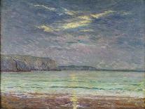 Cliffs with Setting Sun-Maxime Emile Louis Maufra-Giclee Print