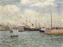 Le Port Du Havre, 1905-Maxime Emile Louis Maufra-Giclee Print
