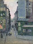 Place Saint Andre Des Arts, Rue Suger, Paris-Maxime Emile Louis Maufra-Giclee Print