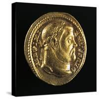 Maximian Hercules Aureus Bearing Head of Maximian, Roman Coins AD-null-Stretched Canvas