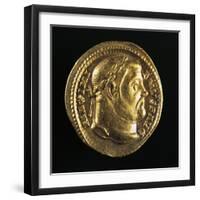 Maximian Hercules Aureus Bearing Head of Maximian, Roman Coins AD-null-Framed Giclee Print