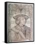 Maximilian I, Emperor of Germany (1459-1519), 1518-Albrecht Dürer-Framed Stretched Canvas