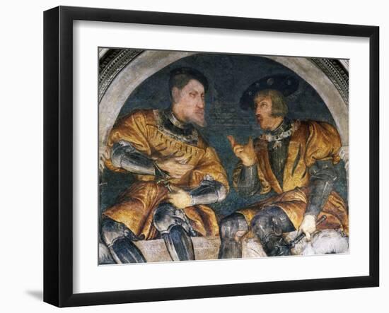Maximilian I of Habsburg-Romanino-Framed Giclee Print