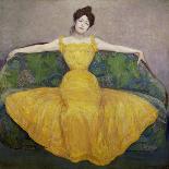 Lady in Yellow, 1889-Maximilian O Max Kurzweil-Giclee Print