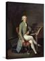 Maximilien de Robespierre-Louis Leopold Boilly-Stretched Canvas