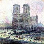 The Pont Saint-Michel and the Quai Des Orfevres, Paris, C.1900-03-Maximilien Luce-Giclee Print