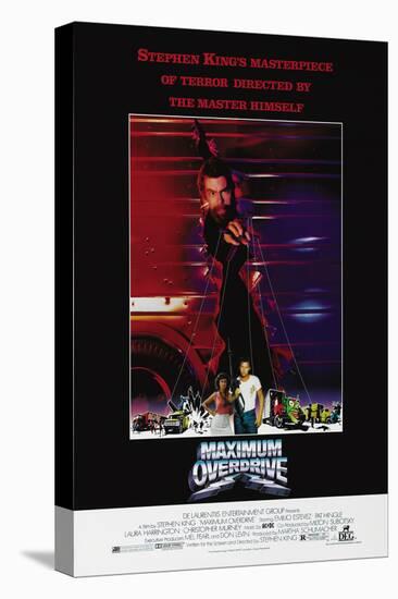 MAXIMUM OVERDRIVE [1986], directed by STEPHEN KING.-null-Stretched Canvas