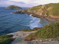 City and the Ria De Vigo, Islas Cies in the Distance, Vigo, Galicia, Spain, Europe-Maxwell Duncan-Photographic Print