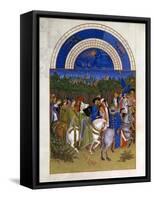 May, 1412-1416-Paul Limbourg-Framed Stretched Canvas