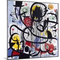 May, 1968-Joan Miro-Mounted Giclee Print