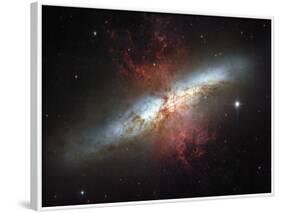 May 2006, Image of the Magnificent Starburst Galaxy, Messier 82 (M82)-Stocktrek Images-Framed Photographic Print