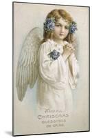 May All Christmas Blessings Be Thine-null-Mounted Giclee Print