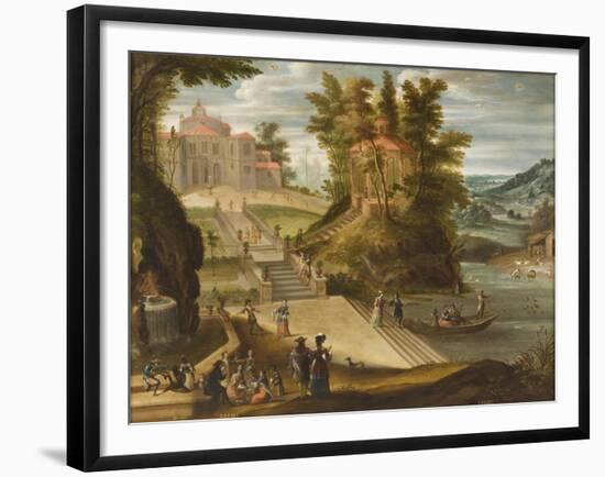 May and June from Los doce meses del año (The Twelve Months of the Year), 1650-99-Antonio de Espinosa-Framed Giclee Print