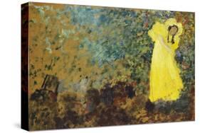 May Belfort on Stage; May Belfort Sur La Scene-Edouard Vuillard-Stretched Canvas