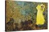 May Belfort on Stage; May Belfort Sur La Scene-Edouard Vuillard-Stretched Canvas