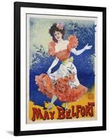 May Belfort Poster-Henri Paolo-Framed Giclee Print