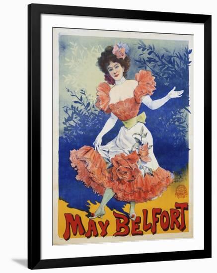 May Belfort Poster-Henri Paolo-Framed Giclee Print