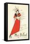 May Belfort-Henri de Toulouse-Lautrec-Framed Stretched Canvas