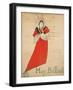 May Belfort-Henri de Toulouse-Lautrec-Framed Giclee Print