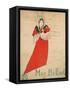 May Belfort-Henri de Toulouse-Lautrec-Framed Stretched Canvas