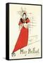 May Belfort-Henri de Toulouse-Lautrec-Framed Stretched Canvas